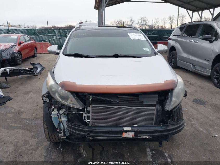 2013 Kia Sportage Ex VIN: KNDPCCA21D7485124 Lot: 43901590