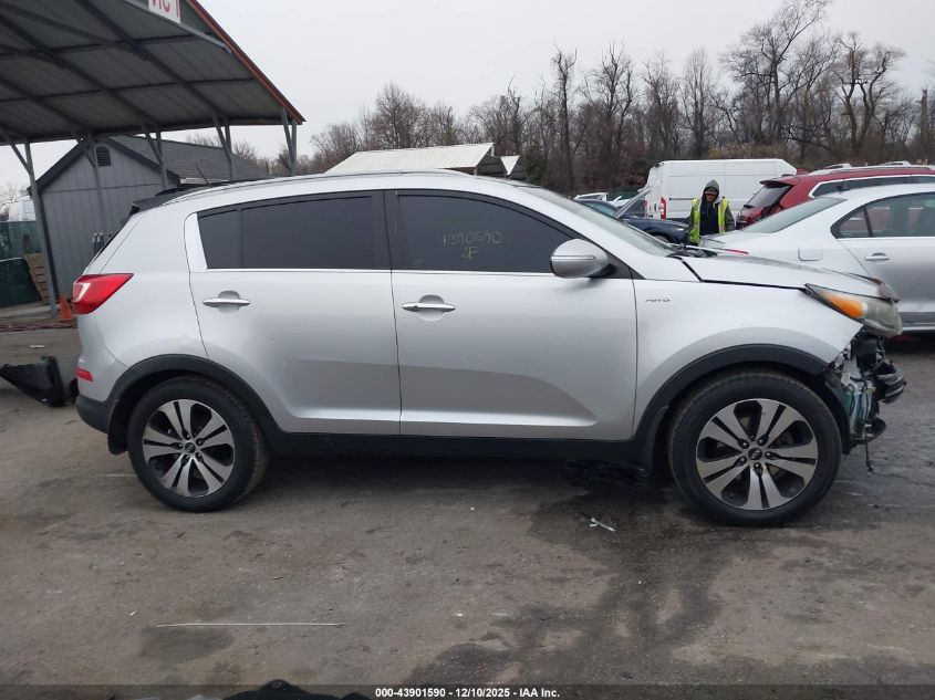 2013 Kia Sportage Ex VIN: KNDPCCA21D7485124 Lot: 43901590