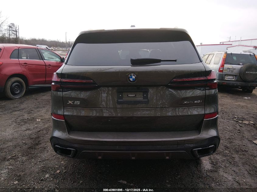 2024 BMW X5 xDrive40I VIN: 5UX23EU08R9S62542 Lot: 43901595