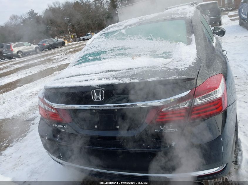 2016 Honda Accord Touring VIN: 1HGCR3F91GA010956 Lot: 43901614