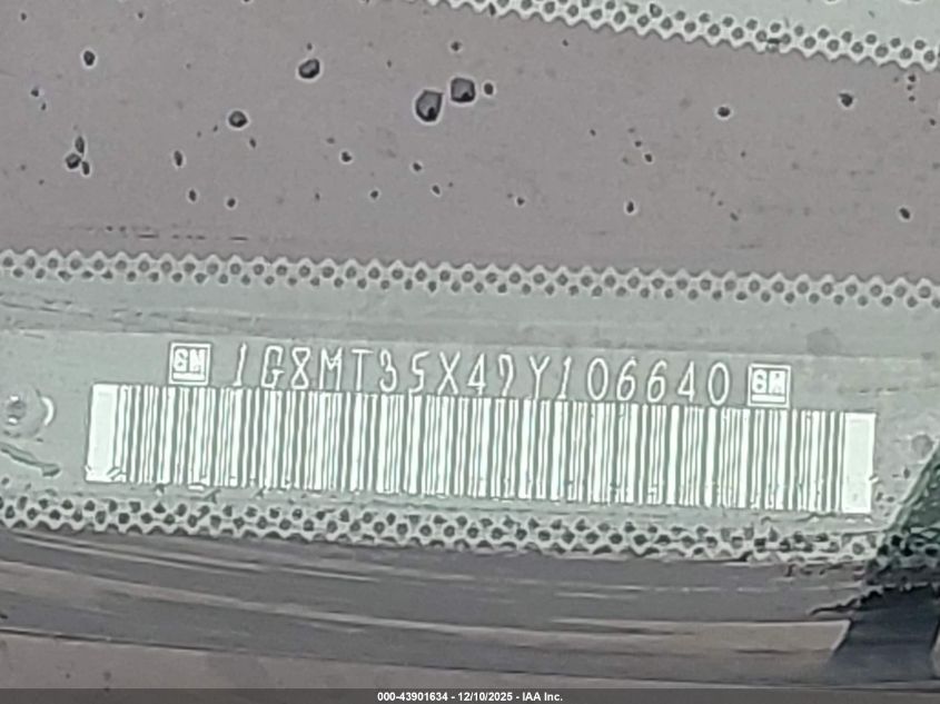 2009 Saturn Sky Red Line VIN: 1G8MT35X49Y106640 Lot: 43901634