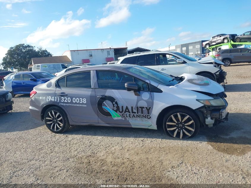 2015 Honda Civic Ex-L VIN: 19XFB2F90FE035725 Lot: 43901641