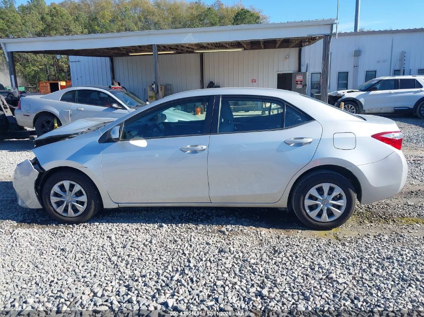 2016 Toyota Corolla L VIN: 5YFBURHE1GP539115 Lot: 43901651