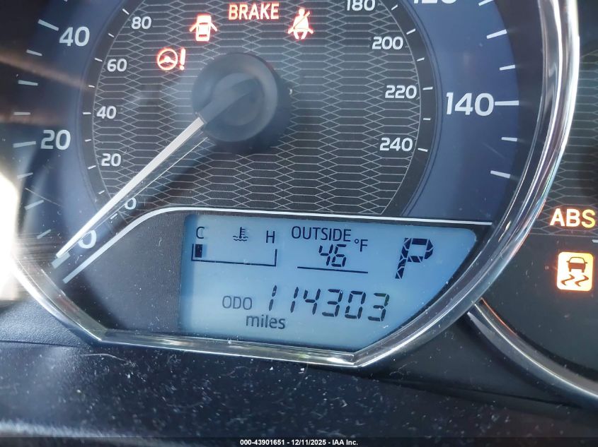 2016 Toyota Corolla L VIN: 5YFBURHE1GP539115 Lot: 43901651