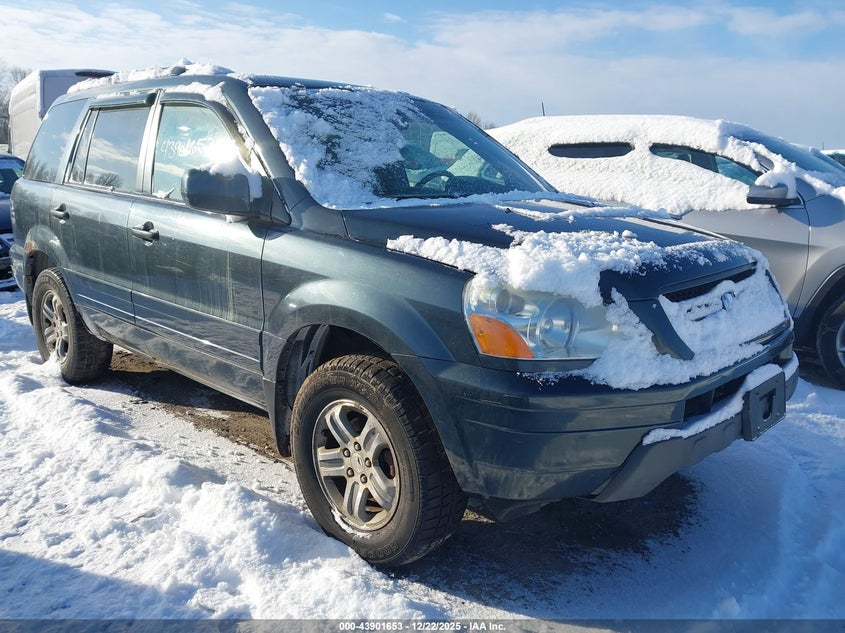 2HKYF18484H591377 2004 Honda Pilot Ex auction photo 1