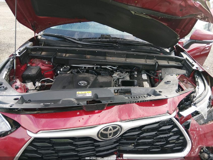 2022 Toyota Highlander Xle VIN: 5TDGZRAH7NS119231 Lot: 43901663