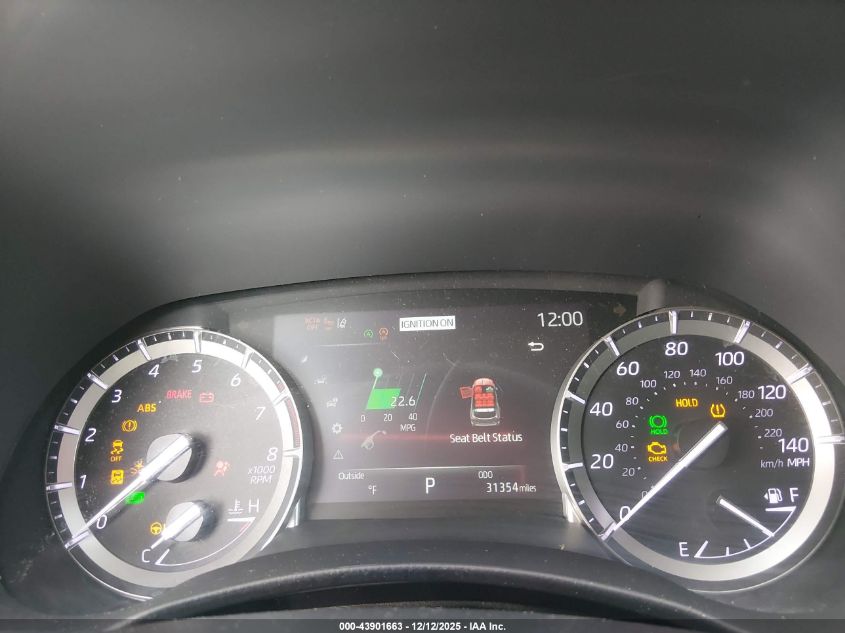 2022 Toyota Highlander Xle VIN: 5TDGZRAH7NS119231 Lot: 43901663