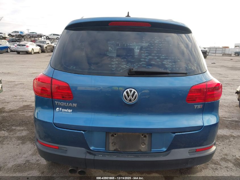 2017 Volkswagen Tiguan 2.0T S VIN: WVGAV7AXXHK004093 Lot: 43901665