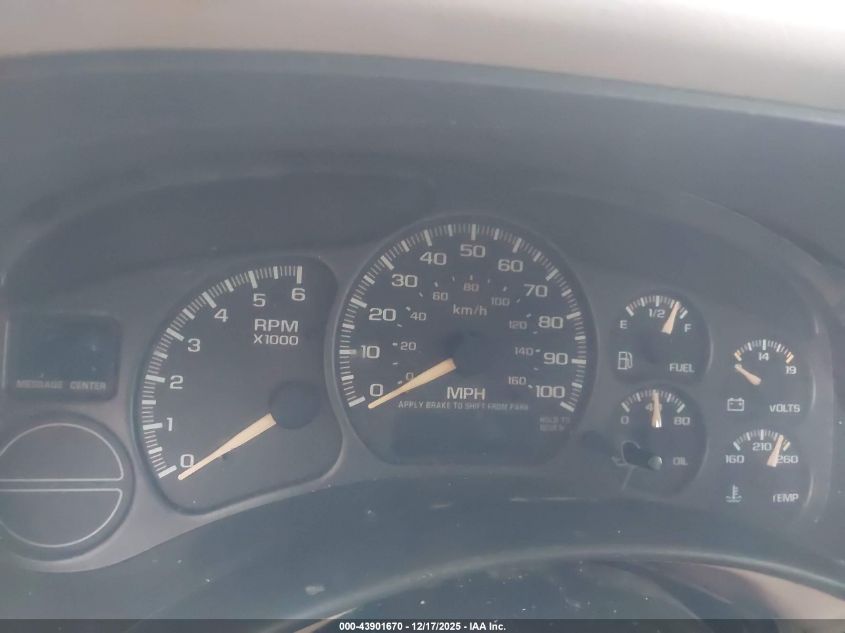 2002 Chevrolet Tahoe Z71 VIN: 1GNEK13Z72R191552 Lot: 43901670