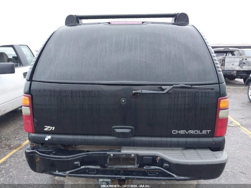 2002 Chevrolet Tahoe Z71 VIN: 1GNEK13Z72R191552 Lot: 43901670