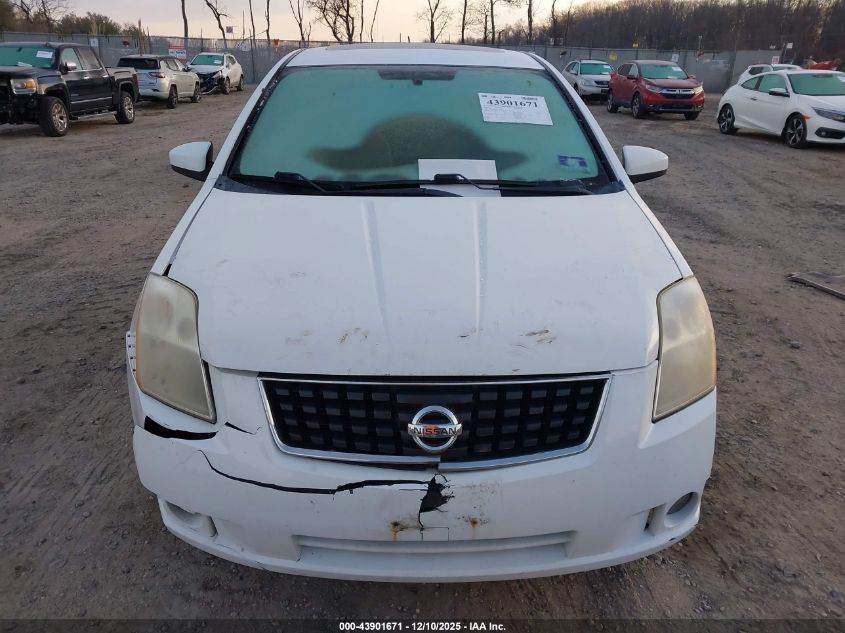 2008 Nissan Sentra 2.0S VIN: 3N1AB61E08L718550 Lot: 43901671