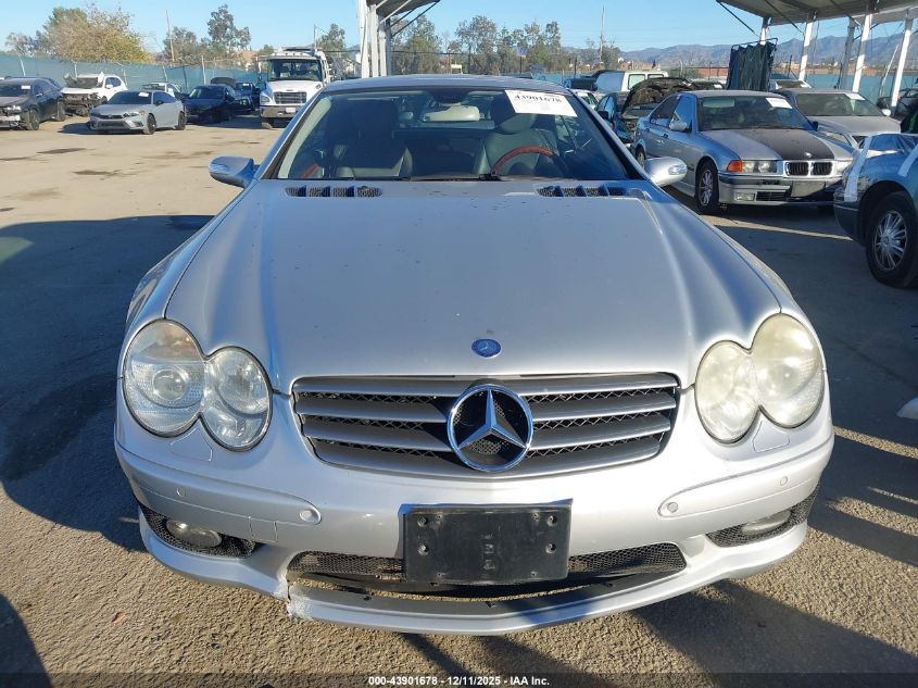 2005 Mercedes-Benz Sl 500 VIN: WDBSK75F55F090385 Lot: 43901678