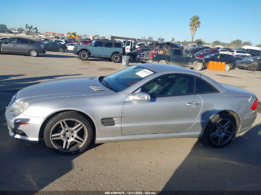 2005 Mercedes-Benz Sl 500 VIN: WDBSK75F55F090385 Lot: 43901678