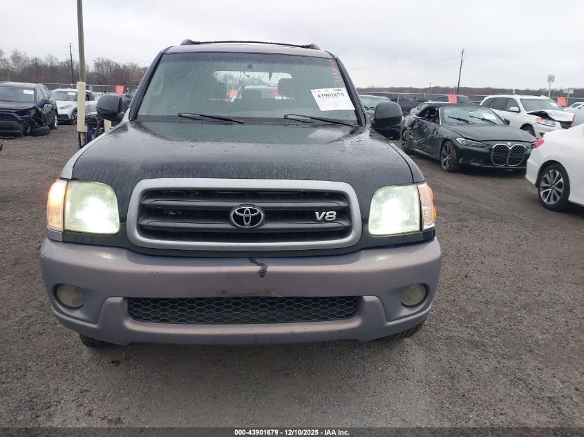 2004 Toyota Sequoia Sr5 V8 VIN: 5TDBT44A54S216424 Lot: 43901679