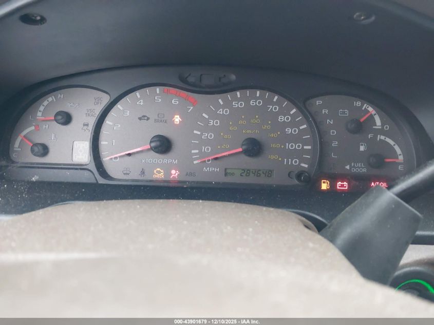 2004 Toyota Sequoia Sr5 V8 VIN: 5TDBT44A54S216424 Lot: 43901679