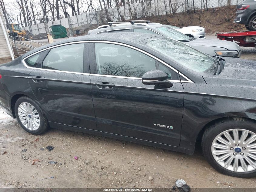 2015 Ford Fusion Hybrid Se VIN: 3FA6P0LU6FR125846 Lot: 43901720