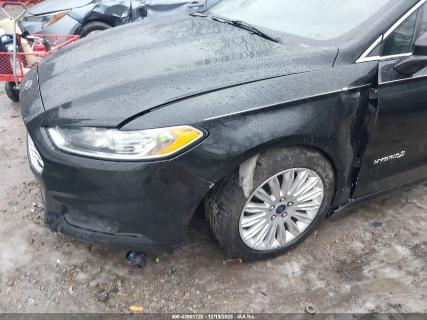 2015 Ford Fusion Hybrid Se VIN: 3FA6P0LU6FR125846 Lot: 43901720