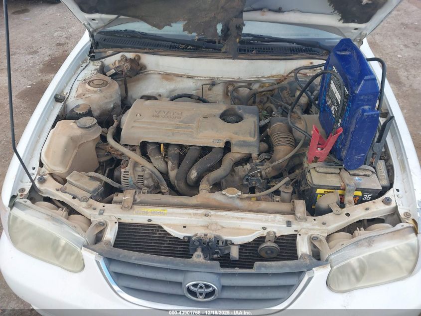 2001 Toyota Corolla Ce VIN: 1NXBR12E71Z449288 Lot: 43901768