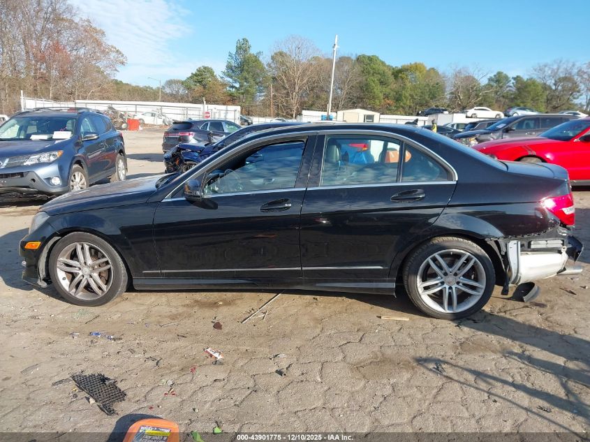 2014 Mercedes-Benz C 300 Sport 4Matic VIN: WDDGF8AB5ER324081 Lot: 43901775