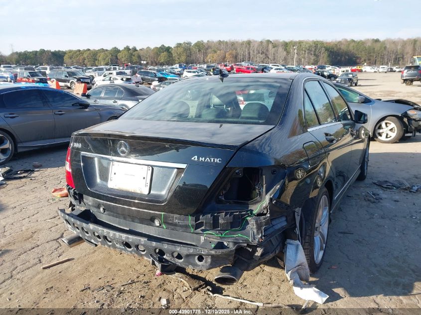 2014 Mercedes-Benz C 300 Sport 4Matic VIN: WDDGF8AB5ER324081 Lot: 43901775