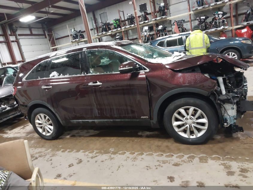 2016 Kia Sorento 2.4L Lx VIN: 5XYPGDA35GG027029 Lot: 43901779