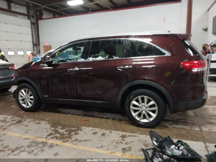 2016 Kia Sorento 2.4L Lx VIN: 5XYPGDA35GG027029 Lot: 43901779