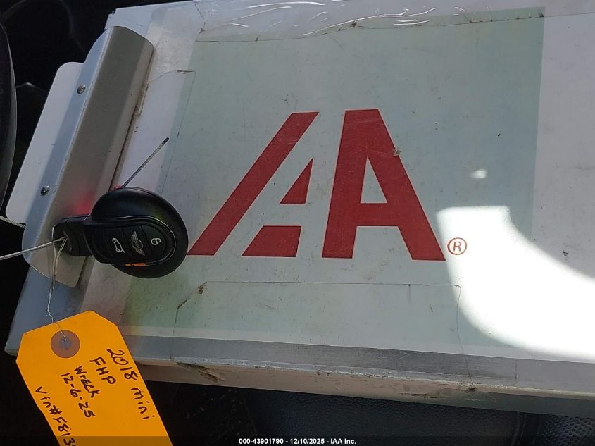 2018 Mini Hardtop Cooper VIN: WMWXU1C50J2F81358 Lot: 43901790