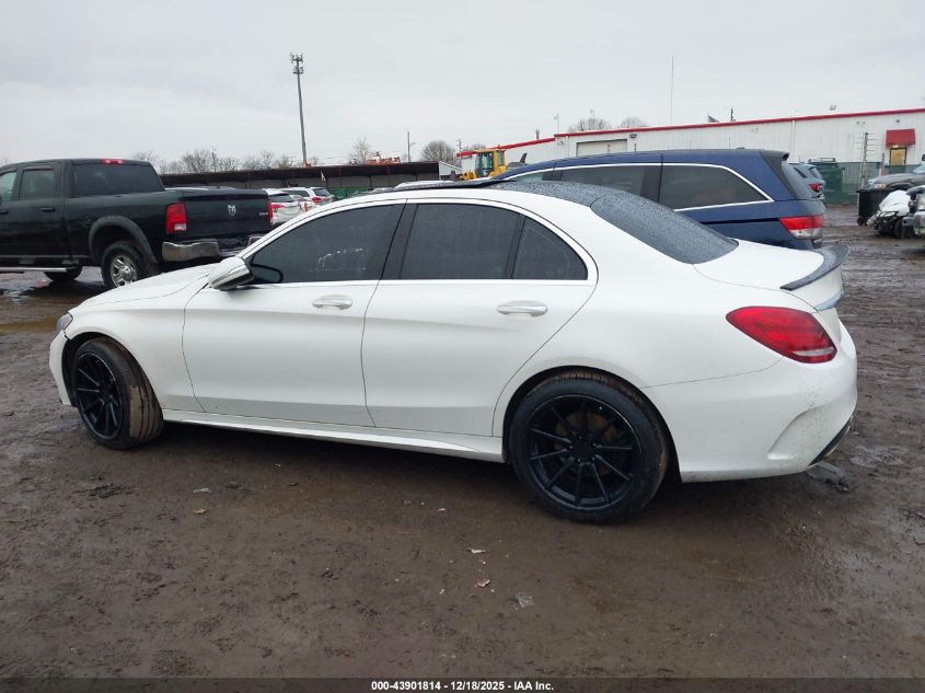 2015 Mercedes-Benz C 300 Sport 4Matic VIN: 55SWF4KB5FU006576 Lot: 43901814