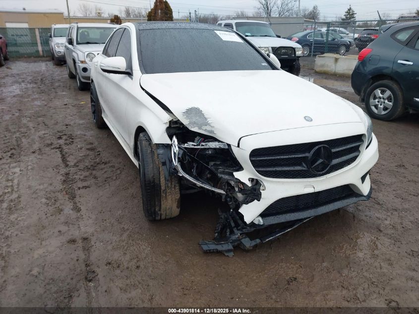 2015 Mercedes-Benz C 300 Sport 4Matic VIN: 55SWF4KB5FU006576 Lot: 43901814