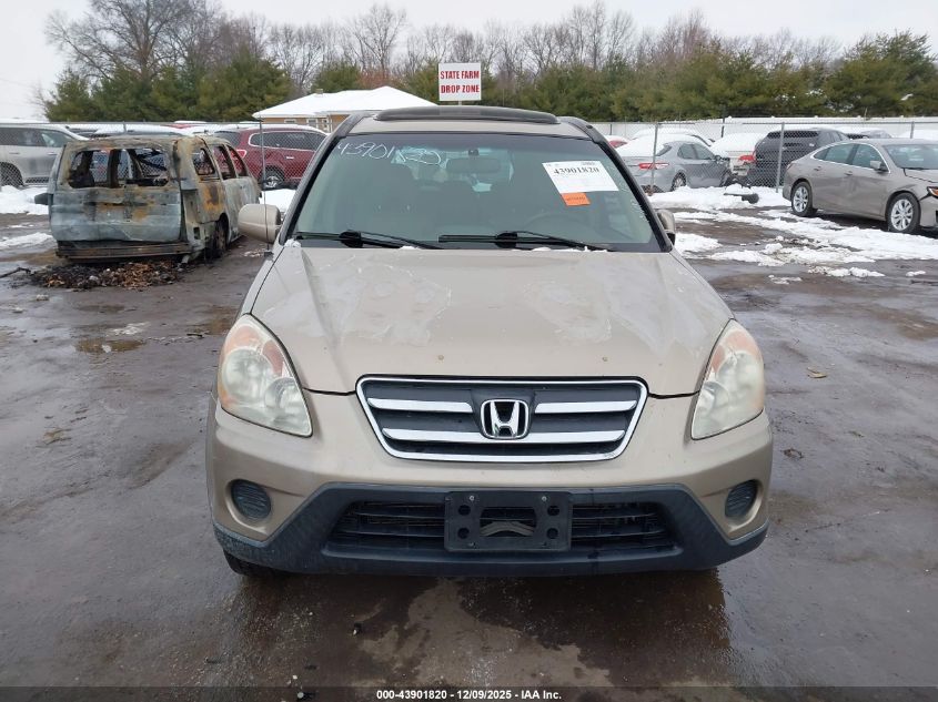 2005 Honda Cr-V Se VIN: JHLRD78905C010107 Lot: 43901820