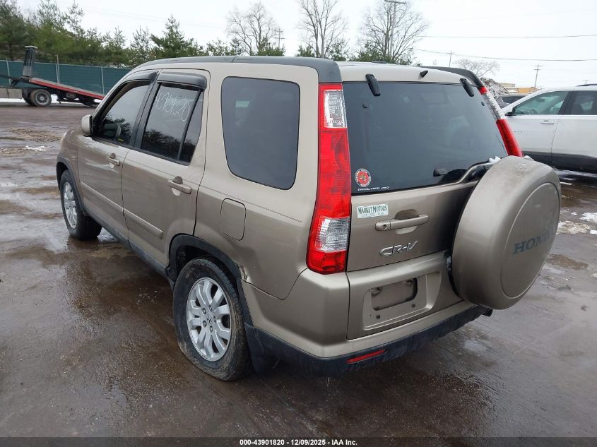 2005 Honda Cr-V Se VIN: JHLRD78905C010107 Lot: 43901820