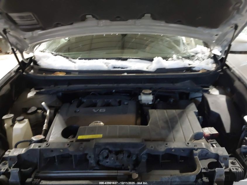 2011 Nissan Murano Sl VIN: JN8AZ1MW2BW174784 Lot: 43901827