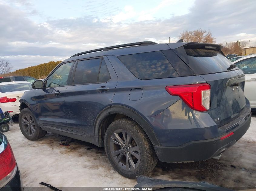 2021 Ford Explorer Xlt VIN: 1FMSK8DH6MGC41880 Lot: 43901842