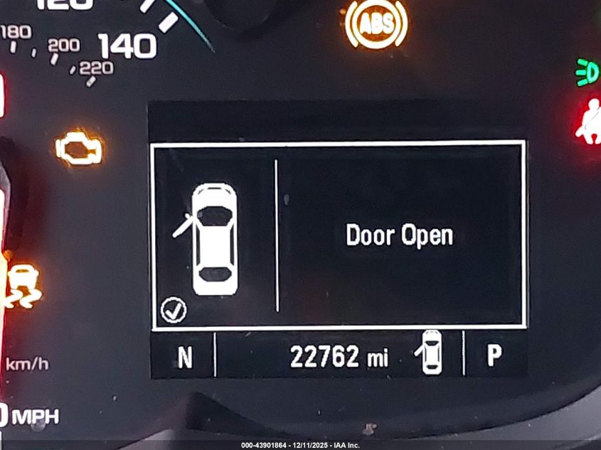 2022 Chevrolet Trax Awd Lt VIN: KL7CJPSM9NB539325 Lot: 43901864