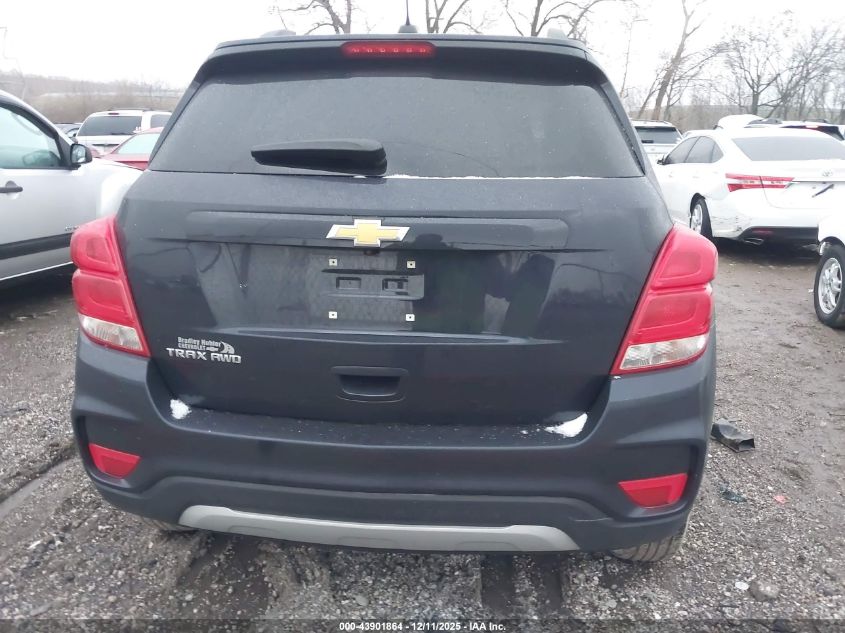 2022 Chevrolet Trax Awd Lt VIN: KL7CJPSM9NB539325 Lot: 43901864