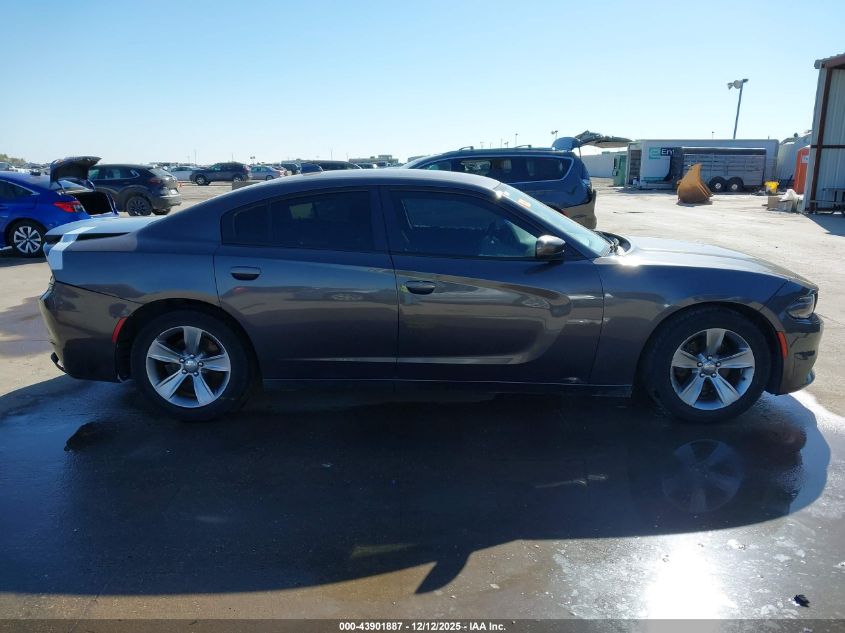 2016 Dodge Charger Sxt VIN: 2C3CDXHG1GH172852 Lot: 43901887