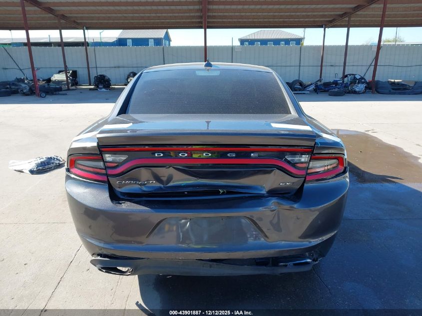 2016 Dodge Charger Sxt VIN: 2C3CDXHG1GH172852 Lot: 43901887