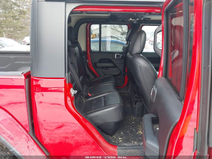 2020 Jeep Gladiator Overland 4X4 VIN: 1C6HJTFG1LL107171 Lot: 43901916