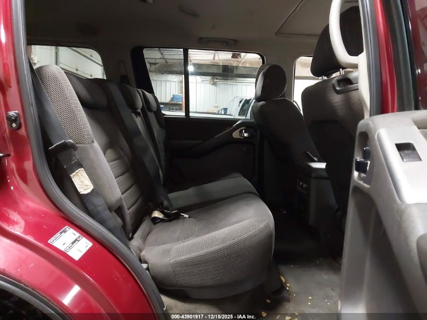 2005 Nissan Pathfinder Se VIN: 5N1AR18W95C737496 Lot: 43901917