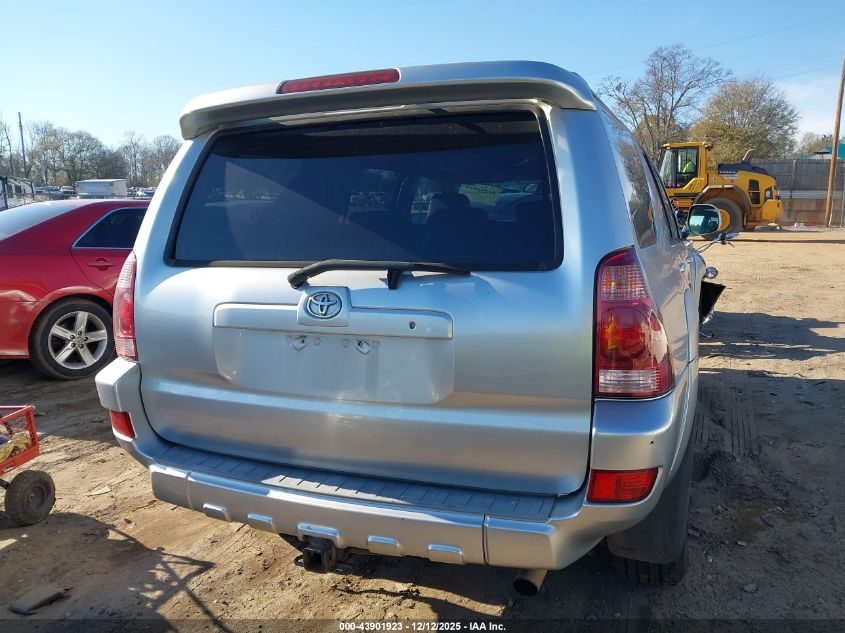 2005 Toyota 4Runner Limited V6 VIN: JTEZU17R158033504 Lot: 43901923