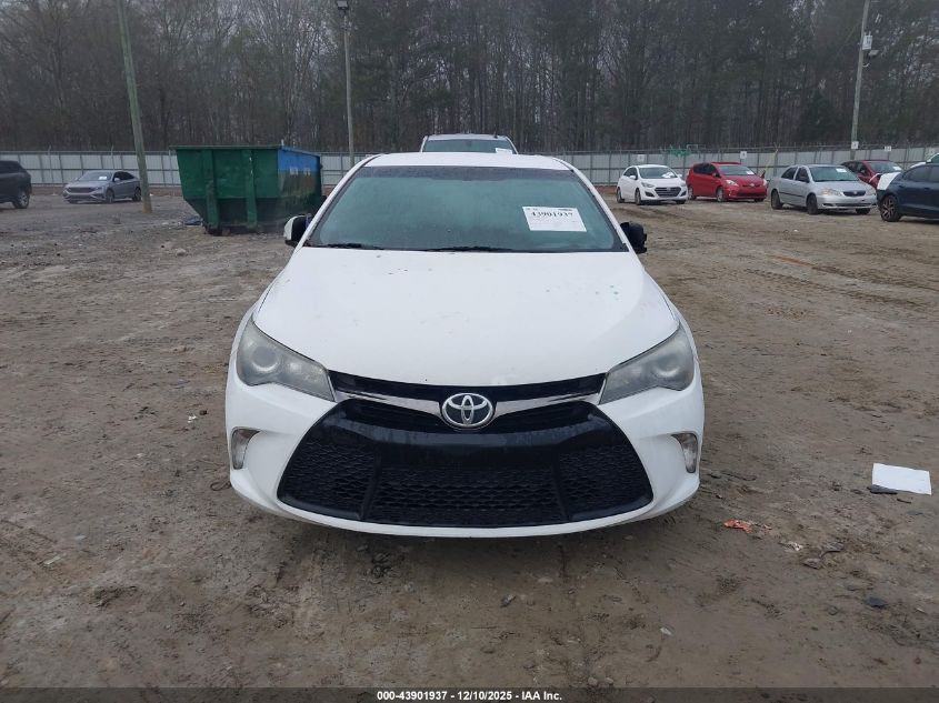 2016 Toyota Camry Se VIN: 4T1BF1FK6GU167550 Lot: 43901937