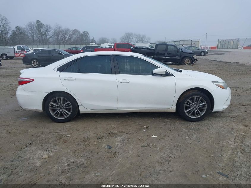 2016 Toyota Camry Se VIN: 4T1BF1FK6GU167550 Lot: 43901937