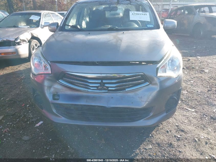 2017 Mitsubishi Mirage G4 Es VIN: ML32F3FJ1HHF10143 Lot: 43901949