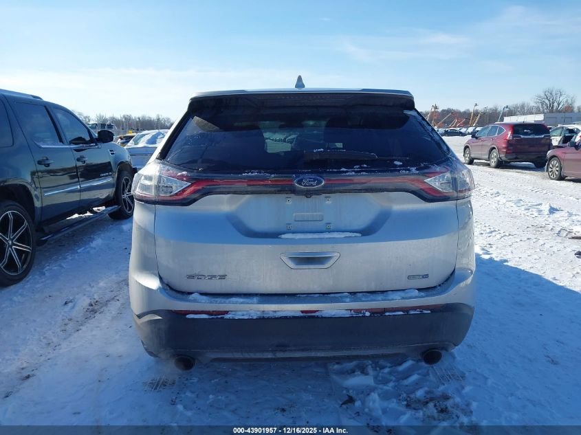 2015 Ford Edge Se VIN: 2FMTK4G93FBB72013 Lot: 43901957