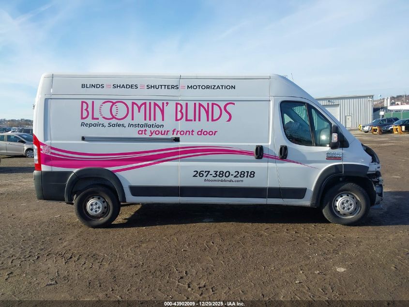 2020 Ram Promaster 2500 High Roof 159 Wb VIN: 3C6TRVDG8LE139500 Lot: 43902009