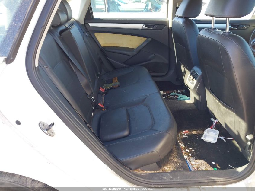 2013 Volkswagen Passat 2.5L Se VIN: 1VWBH7A34DC106651 Lot: 43902011