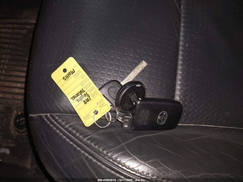 2018 Toyota Tacoma Trd Sport VIN: 5TFCZ5AN9JX131589 Lot: 43902019