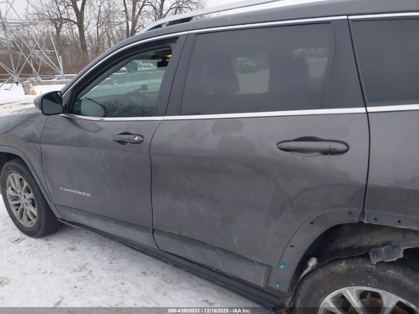 2019 Jeep Cherokee Latitude Plus Fwd VIN: 1C4PJLLB4KD129087 Lot: 43902033