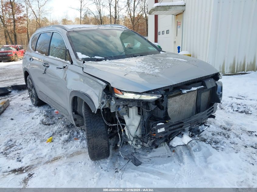 2020 Hyundai Santa Fe Limited 2.0T VIN: 5NMS5CAA0LH221993 Lot: 43902034