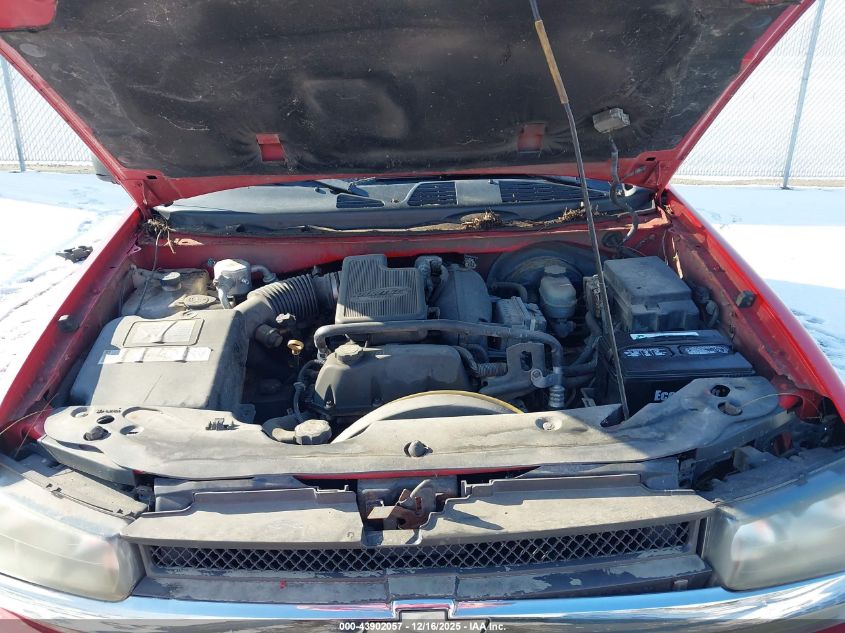 2002 Chevrolet Trailblazer Ls VIN: 1GNDT13S522226299 Lot: 43902057